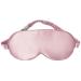 Yunchi 100% sleeping mask silk women men men comfort bio satin sleeping glasses silk sleeping eye mask eye mask 19 momme pure mulberry lide fabric blindfold for sleeping (pink)