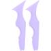 Aid Stencil Pointed Tip Reusable Molds Stencil 2pcs Waterproof for Beginners for Daily Use (Purple) - Buy Online on GoSupps.com