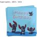 Lilo and Stitch Party Supplies Bundle - 20 Paper Plates, 20 Napkins, 1 Table Cloth | Serves 20 Guests - Buy Online on GoSupps.com