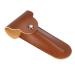 Sadkyer Case Travel Holder Double Edge Safety Razor Container PU Leather Bag