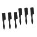 Ipetboom 6 Pcs Folding Steel Needle Eyebrow Comb Lash Mascara Eyelash Separator Comb Makeup Eyelash Brush Makeup Mascara Disposable Combs Foldable Stainless Steel Eyebrow Brush 8.5x1.8cmx2pcs Blackx2pcs