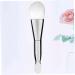 Mask Brush Professional Makeup Makeup Professional Beauty Skin Care Brush Makeup+ Home Use Makeup Brush Lightweight Brush Cosmetic Mud Film 14x2cm Silver - Buy Online on GoSupps.com