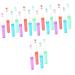 Minkissy 20 STK travel fine toothbrush travel toothbrush light toothbrush mouth cleaning brush toothbrushes for children household toothbrush children toothbrush outside goods travel pp