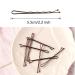 Bobby Pins Brown 240-Count Hair Pins with Cute Box - Premium Bobby Pins for Kids, Girls, and Women - Ideal for All Hair Types (2.2 Inch) - Buy Online on GoSupps.com