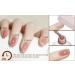 Artdone Sheer Gel Nail Polish Set - 6 Colors Translucent UV Gel for All Seasons - Milky White Pink Nude & Brown - Soak Off LED Lamp Manicure Kit - Buy Online on GoSupps.com