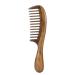 Louise Maelys Hair Comb Wooden Wide Tooth Comb for Curly Hair Detangling Sandalwood Comb