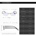 JNWAE Sapphire High Hardness Anti-Blue Progressive Far and Near Dual-Use Reading Glasses  Reading Glasses  for Myopia Farsightedness in The Elderly (+1.50/50-55 Year of Age) - Buy Online on GoSupps.com