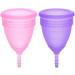 Buy Menstruation Cup - Eco-Friendly Medical Silicone Portable Cleaning Cup for All Flow Types | Sustainable Alternative to Tampons - Buy Online on GoSupps.com