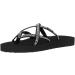 Teva Women's Olowahu W's Flip Flops 39 EU Black Himalaya Black 803