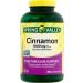 Spring Valley Cinnamon Supplement 1000mg 400 Vegetarian Capsules Contains Cassia Not Ceylon. Herbal Supplement for General Wellness