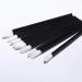 100Pcs Disposable Lip Brushes & Applicators - Lipstick Gloss Wands for Makeup & Testing - Black - Buy Online on GoSupps.com