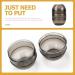 KIPETTO Shaker Hair Color Mixer - Precision Tinting Bowl with Ounce & Milliliter Markings for Hair Salons - International Shipping Available - Buy Online on GoSupps.com