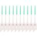 Interdental Brush Silicone Set (160 Brushes) - Teeny Green Toothpick Alternative for Effective Meal Residue Cleaning - Buy Online on GoSupps.com