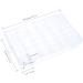 Onwon 100pcs Embroidery Thread Cards and 36 Grids Storage Box - Thread Organizer for Earrings & Jewelry Making - Buy Online on GoSupps.com