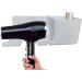 Hair Dryer Organizer | Adhesive Hair Dryer Hanger Blow Dryer Holder | Mark Hair Styling Care Tool Organizer with 3 Compartment and Plug Hook for Wall Second Generation Hair Dryer Rack White - Buy Online on GoSupps.com