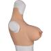 Knobico Realistic Silicone Breast Enhancers - Perfect for Halloween Christmas Mastectomy Weddings & Cosplay (Size E - 1350g) - Buy Online on GoSupps.com