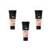 Maybelline New York Fit Me Matte & Poreless Fluid Foundation - 220 Natural Beige, Pack of 3 (3 x 30 ml)