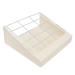POPETPOP Rabbit Hay Rack Feeder for Bunny Guinea Pigs and Chinchillas Minimize Waste and with Hanging Alfalfa Hay Dispenser for Cage Beige