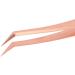 Buy Stainless Steel Eyelash Tweezers | Long Slanted Tweezers for False Eyelash Extension International Shipping Available - Buy Online on GoSupps.com