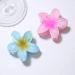 Hawaiian Plumeria Flower Clips Bridal Wedding Party Beach Hair Clips Acrylic Petals Hair Clamp - Buy Online on GoSupps.com