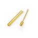 SSWERWEQ Ear wax removal tool Folding Type Golden Earwax Cleaner Portable Ear Wax Removal Tools Ear Spoon Attached A Key Ring 2/5 Pcs (Color : 5pcs)
