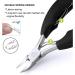INSGB - Nail Clippers with Toenail Lifter Manicure Set for Thick or Ingrown Toenails Baby Nail Clippers Nail Cutter Toe Nail Clippers for Thick Nails Pedicure Sets for Feet Nail Kit - Buy Online on GoSupps.com