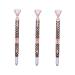 Baluue 3pcs Embroidery Pen Eyebrow Pen Brow Pencil Permanent Pen Makeup Pen Golden Crystal