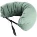 Pistro Portable Travel U Shape Neck Waist Pillow - Adjustable & Buckled Comfort for Lounging - Green - Buy Online on GoSupps.com