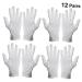 Beatifufu 12 Pairs Protective Marching Grip for Work Stretch Special Formal Tape Dispenser Jewelry Touch Gardening White - Buy Online on GoSupps.com
