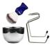 FOMIYES 1 Set Mustache Cleaning Brush Barber Neck Hair Remover Shaving Soap Bowl Shaving Brush Holder Manual Shaving Brush Bowl Facial Cleaning Brush Man Hair Brush Manual
