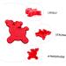 Alipis 6 Pcs Baking Mold Silicone Molds Silicone Chocolate Molds Cake Making Mold Christmas Cake Mold Child - Buy Online on GoSupps.com