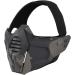 Atairsoft 3D Tactical Half Face Mask - Protective Military Paintball Mask for Outdoor Activities & Halloween - CS Hunting Accessories McBk - Buy Online on GoSupps.com
