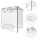 Bath Accessories Bird Bath Box PVC Parakeet Caged Bird Bathing Tub for Small Birds Canary Budgies Parrots Transparent Jaulas Para Pajaros Periquitos - Buy Online on GoSupps.com