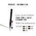 AKARY Tattoo Eyebrow Pen - 4-Fork Liquid Pencil, Micro-Fork Tip Applicator, 3D Natural Wild Eyebrow Maker, Waterproof & Sweat-Proof - Dark Brown - Buy Online on GoSupps.com