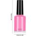 Quick Dry Nail Polish Nail Polish Overflow Gel Nail Polish Fingerprint Oil Overflow Tear Skin Care Paste Pink White Tasteless 15ml Top Coat And Base Coat Gel 7.00 ml (Pack of 1) D - Buy Online on GoSupps.com
