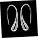 PACKOVE Wedding Teardrop Earrings Ladies Earrings Silver Ear Needle Womens Earrings Teardrop Earrings Women Minimalist Earrings Ear Hook Wedding Gift Women Earrings Drop Earhook - Buy Online on GoSupps.com