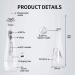 KouRy Cordless Water Flosser - 230ml Portable Dental Irrigator IPX7 Waterproof USB Charging Ideal for Home & Travel - Buy Online on GoSupps.com