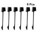 Housoutil 6pcs Eyelash Comb & Brow Brush Set - Multipurpose Eyebrow Spoolie & Lash Separator for Men & Women - Perfect for Mascara & Hair Teasing - Buy Online on GoSupps.com