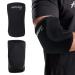 Hustlers Only Elbow Sleeves Weightlifting 5mm Neoprene Compression Elbow Braces for Instant Joint Pain Relief Elbow Support Sleeves for Gym Training Fitness and Workout. (XS Black) XS Black