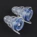 Transparent Noise Reduction Earplugs for Drummers DJs & Concerts - Blue Sound Protection - Buy Online on GoSupps.com