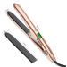 Culwad 2 in 1 Ceramic Hair Straightener and Curling Iron with LCD Display - Adjustable Temperature, Dual Voltage, Gold - Buy Online on GoSupps.com