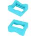 2-Pack Silicone Cup Cradle for Tumbler with Built-in Slot - Tumbler Holder for Crafts, Vinyl Decals, and Cup Alignment - Includes Felt Edge Squeegee - Buy Online on GoSupps.com