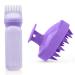Lonimia hair colored bottle Shampoo bottle root comb applianter bottle capacity to dye hair hair dye brush brushes bottle applianter comb hairdresser comb color styling tools