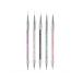 LuLiyLdJ 5-piece nail brushes | Double-ended nail dotting tool set | Nail pen for nail painting | Nail nail brush pen for nail art