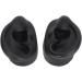 Silicone Ear Model Simulation Left Right Silicone Ear Model Reusable 2 Pair for Practice (Black and White) - Buy Online on GoSupps.com
