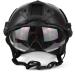 CMAIR4U Airsoft PJ Tactical Fast Helmet with Visor Goggles - Black - Buy Online on GoSupps.com