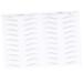 FOYTOKI 2 Pairs Simulation False Eyebrows Sticker Imitation Natural Brow Clear 21.00X15.00X0.01CM Black