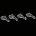 SUPYINI 100 Pairs Non-Slip Plastic Eyeglass Ear Hooks - Temple Tip Holder Accessories for Secure Fit - Buy Online on GoSupps.com