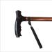Aluminum Fllight for The Elderly Can Adjust The Small Four-Legged Multi-Purpose Cane Suitable for People with Poor Lighting and Walking Interesting - Buy Online on GoSupps.com