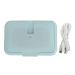 Portable Baby Wipe Warmer - Keeps Wipes Moist & Warm for Babies - Light Blue Wet Wipe Dispenser - Buy Online on GoSupps.com